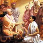prabhupada meeting his spirutal master